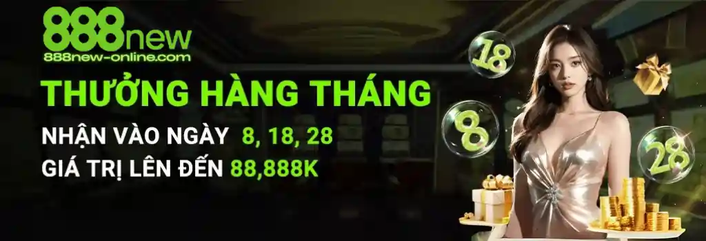 Khuyến mãi Hot Dành Riêng Cho Thành Viên 888NEW